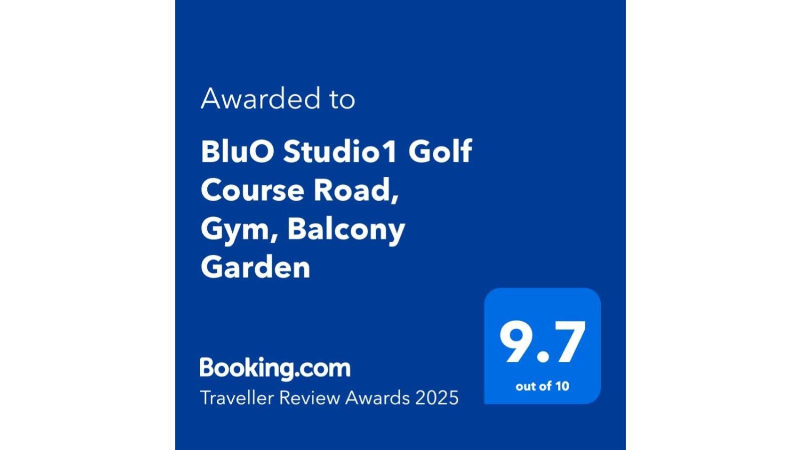 Bluo Studio1 Golf Course Road, Gym, Balcony Garden Gurgaon Exterior foto